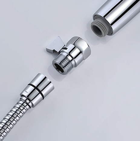 Shower Adapter 77g NPT Chrome Plated Angle Valve