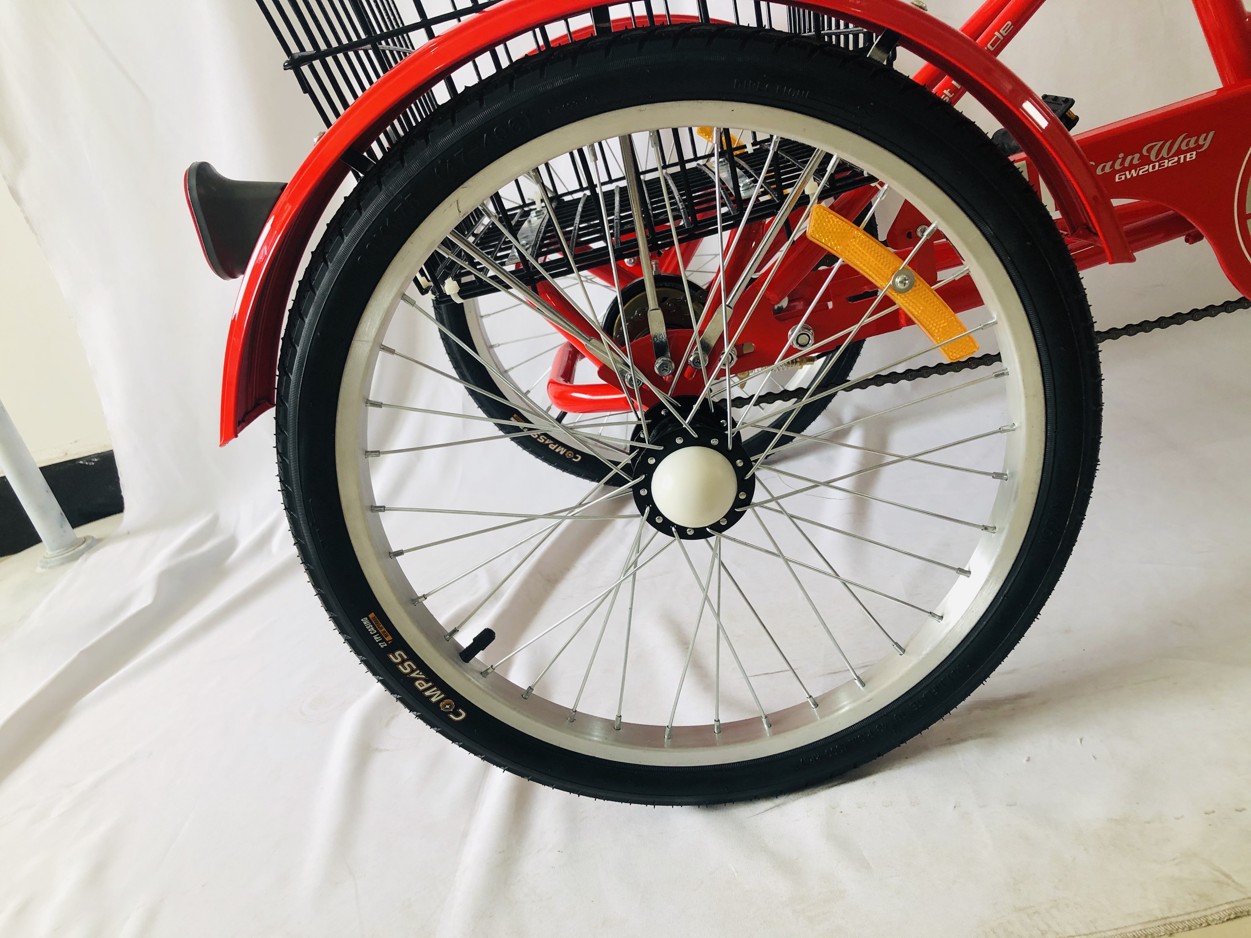 Schwinn Meridian Tricycle Fenders For Bicycle Adult Trike Wheels 300 Lbs Anti Slip