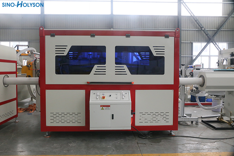 22kw 80/156 Screw PVC Pipe Production Line For Drainage Pipe Manufacturing