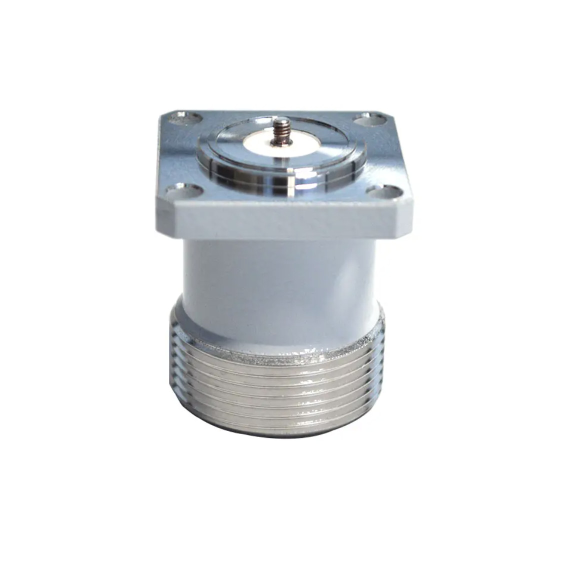 Rf Coaxial Connector 7/16 Din Female Flange Adapter