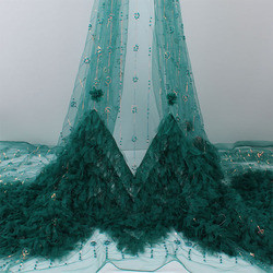 sublimation fabric stocks available sequin faux beaded trimming feather fabric