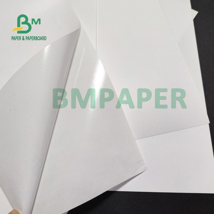 80gsm  Semi - Glossy Self adhesive Thermal Paper For Medicine Label 70 x 100cm