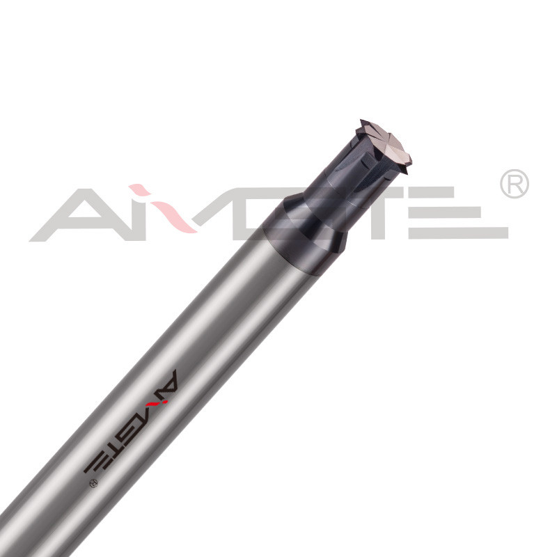 Customized Single Point Milling Cutter 6 Flutes Solid Carbide Milling Cutter 0.6μm