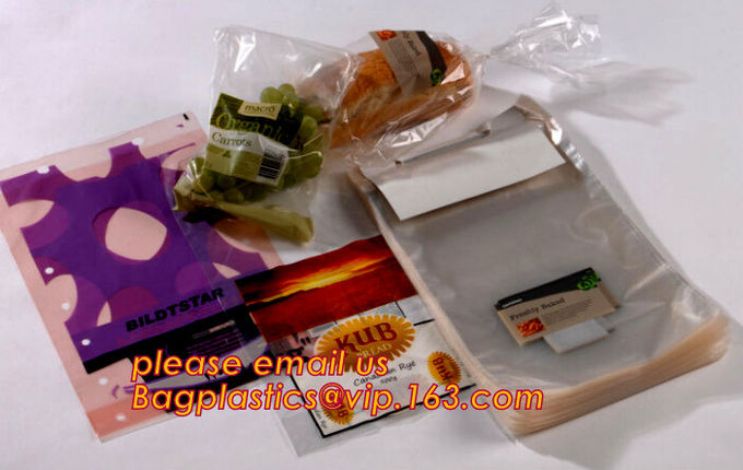 FDA Approved Plain Wicket Bags Bread Micro Perforated Plastic Bag,PE wicket block header bag,bakery bread bag bagease pa
