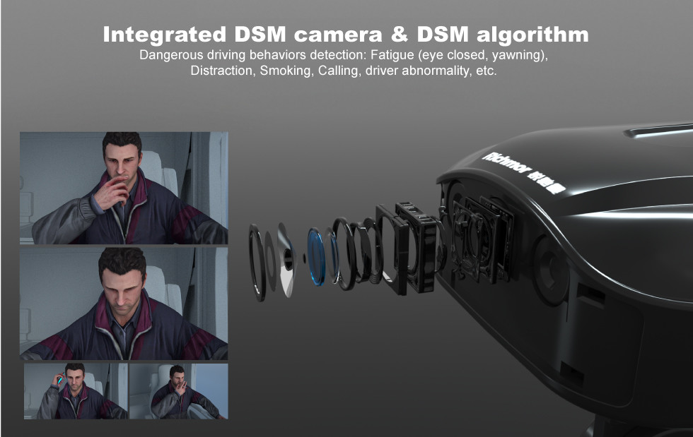 Truck Monitoring System Dvr Built In Mic And Speaker Support Real Time Tracking