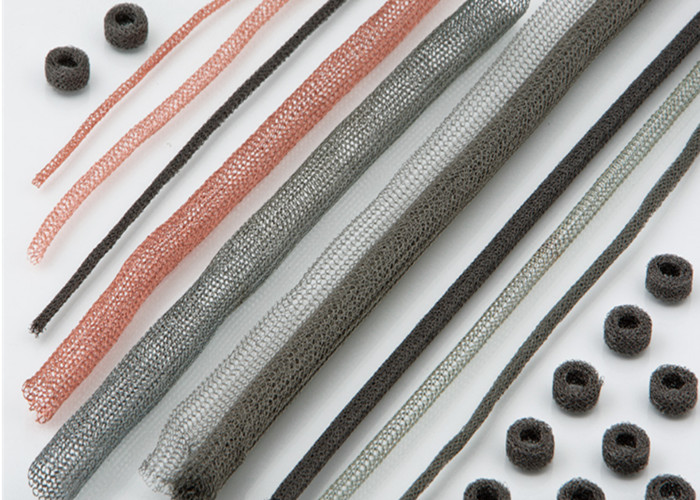 Stainless Steel Knitted Wire Mesh Tape 0.20mm 95% Filter For Catalytic Converter Mesh