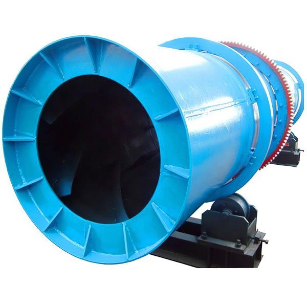 Sawdust Particle Industrial Drying Wood Chips Rotary Drum Dryer Kiln 18.5KW
