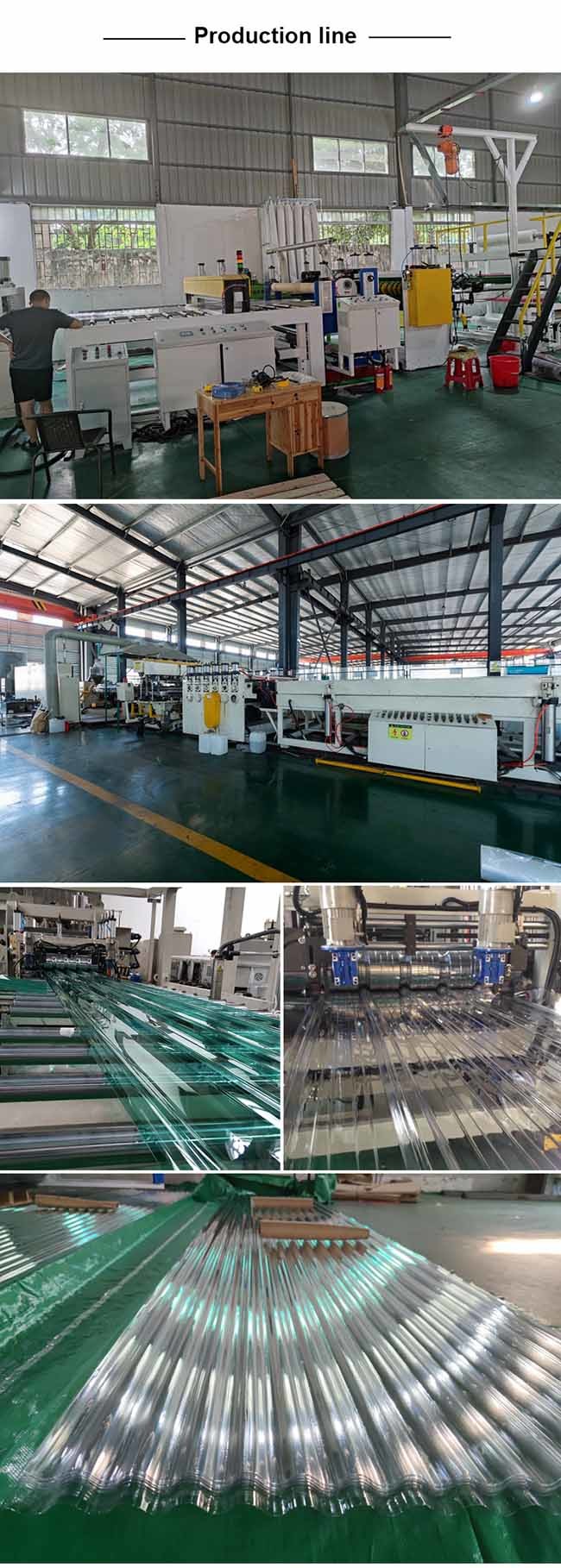Brown 1560mm Length Tinted Corrugated Plastic Sheets