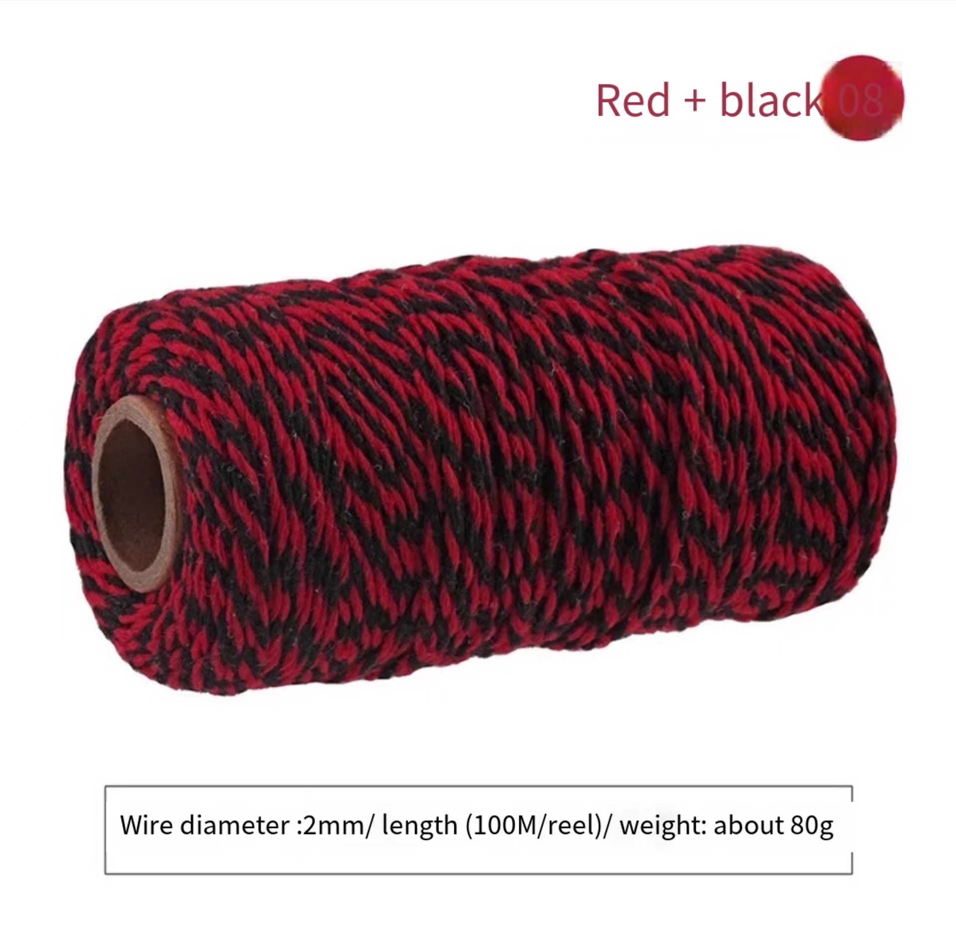 Twisted Cord Invisible Knot Yarn Breathable Lightweight Practical