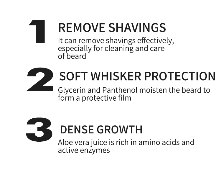 Gradually Colors Beard Wash Shampoo Mens Skincare Products 100% Natural