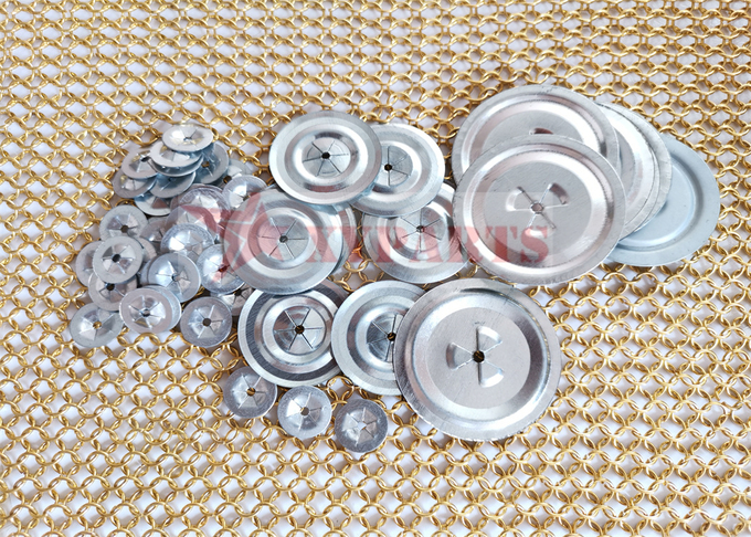 40x40 Self Adhesive Insulation Fixing Pins Galvanized Steel Or Stainless Steel