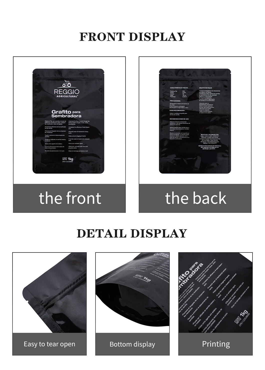 Zipper Stand Up Smell Proof Mylar Bags Pouch Aluminium Foil Gravure Printing