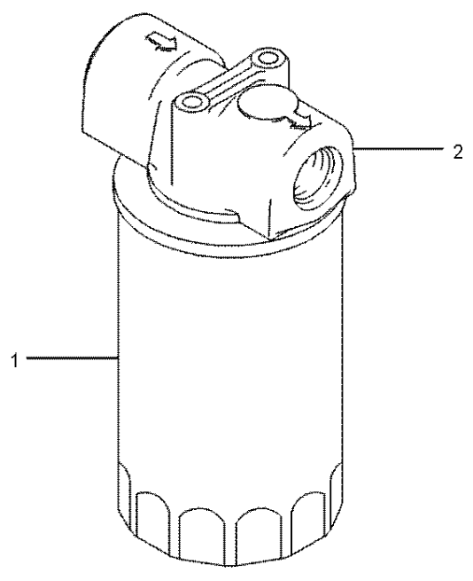 093-7521 0937521 Oil Filter Excavator Hydraulic Parts For C4.4 325C 330C