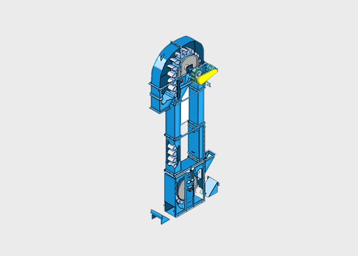Wheat Grain Silo 15m3/H Vertical Bucket Elevator