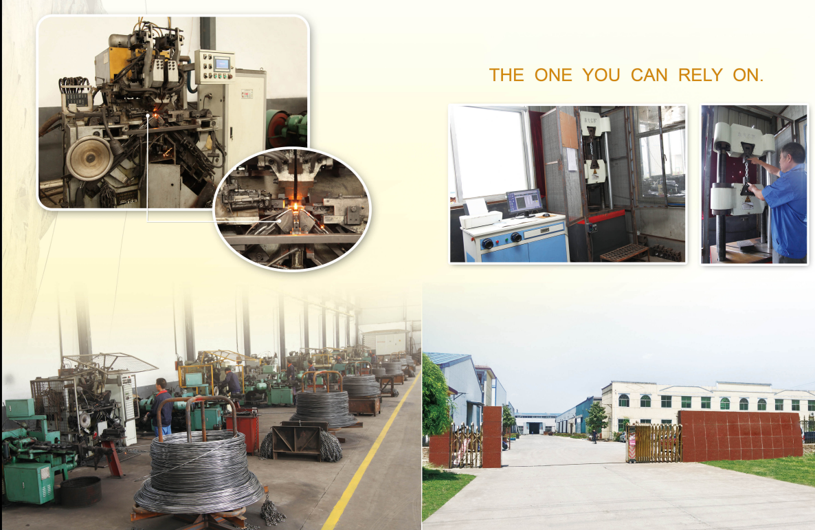 G80 8mm Iron Chain for Hoist Blacken Lifting Chain Test Load 48kN Working Load Limit 2t