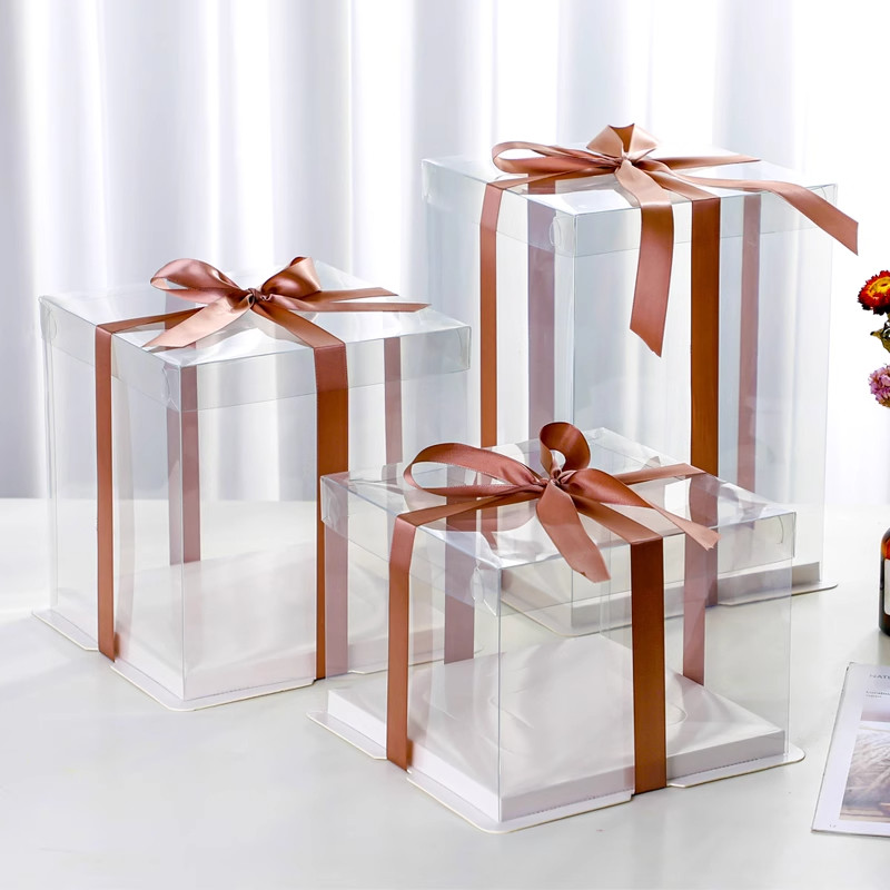 Food Industry Customizable Cake Containers for Customized Packaging