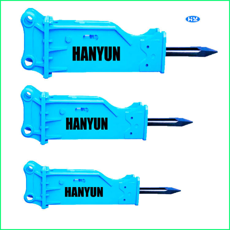 30t 42CRMO Hydraulic Concrete Breaker For Skid Steer Building Rock Breaker Machine