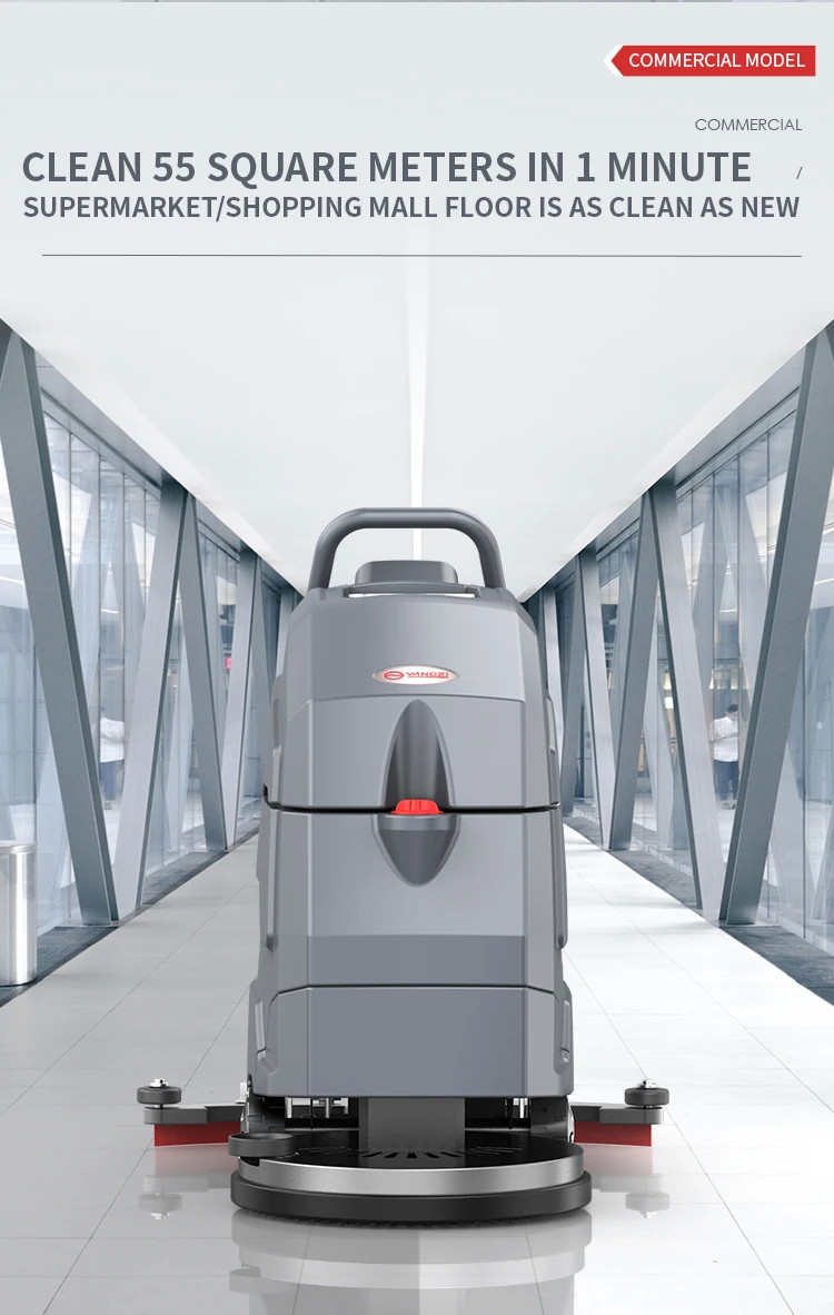 Electric Cleaning Equipment Machines Walk Behind Commercial Floor Scrubber OEM