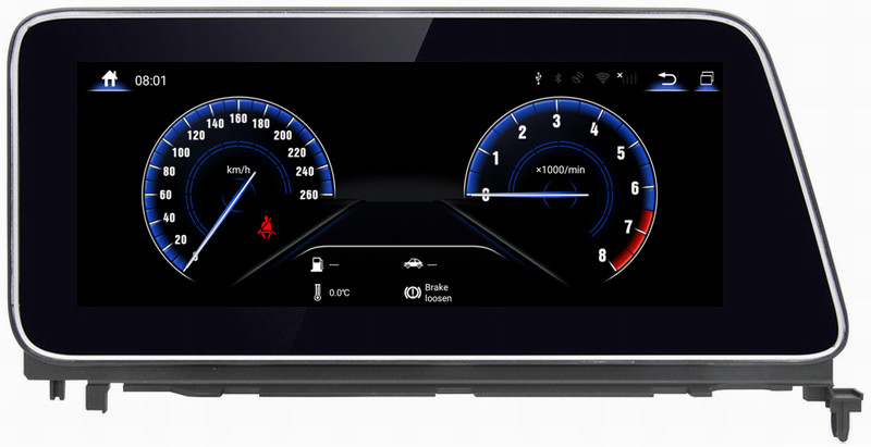 Ouchuangbo car radio stereo gps navi for Lexus RX270 350 450 support android 9.0 system
