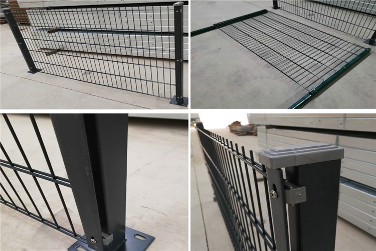 Bilateral Double Wire Welded Fence Galvanized Double Layer Wire Mesh
