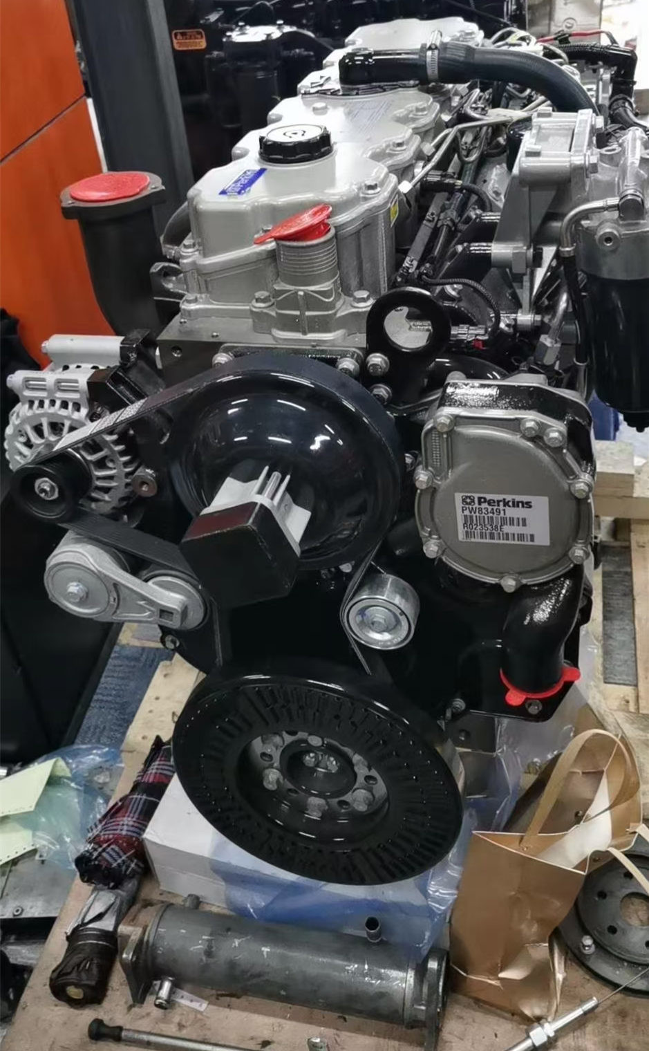 1106D-E70TA Perkins Disel Engine 105mm Bore 7.01 Litre For Excavaotr
