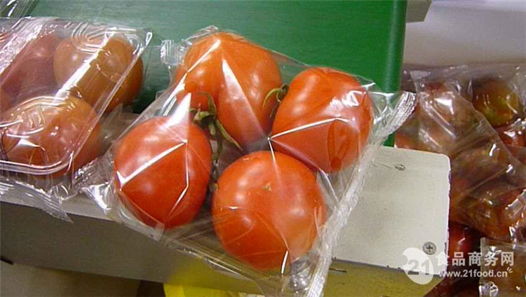 2.8KW Carton Box Wrapping Machine 150bags/min Plastic Bag Vegetable