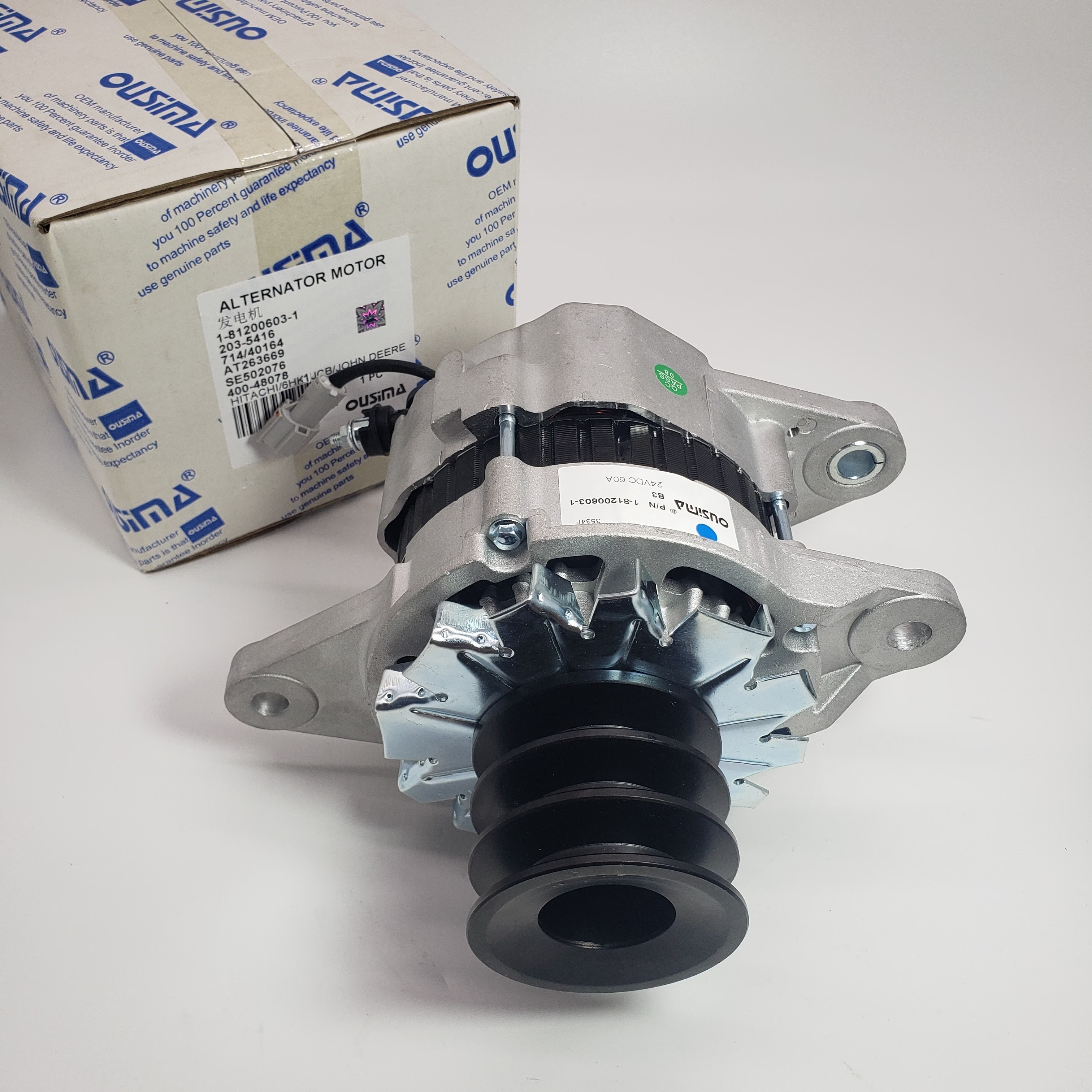 1-81200603-1 203-5416 Alternator Assembly 714/40164 AT263669 SE502076 400-48078 For HITACHI 6hk1 JCB JOHN DEERE