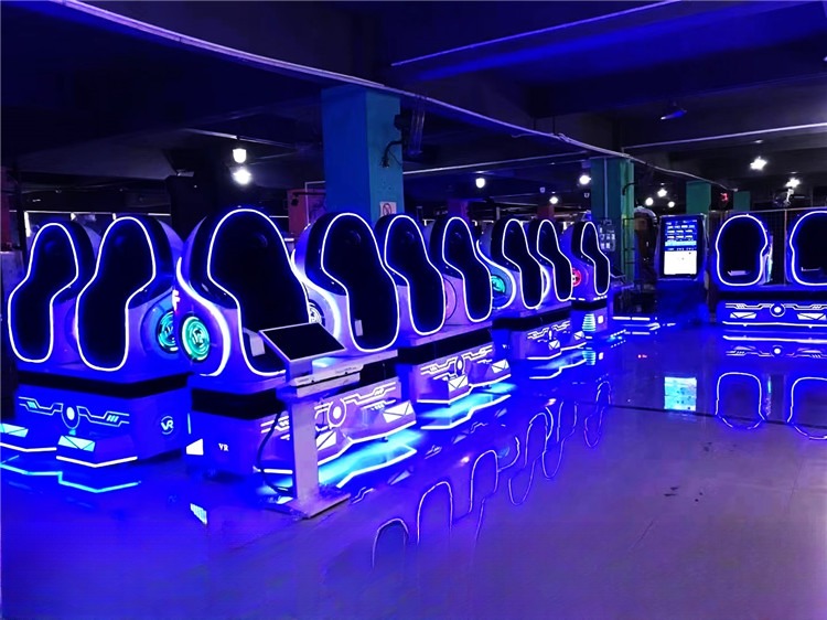 Professional manufacturer China vr cinema sports chair double seat 9d 360 vr virtual reality egg chair