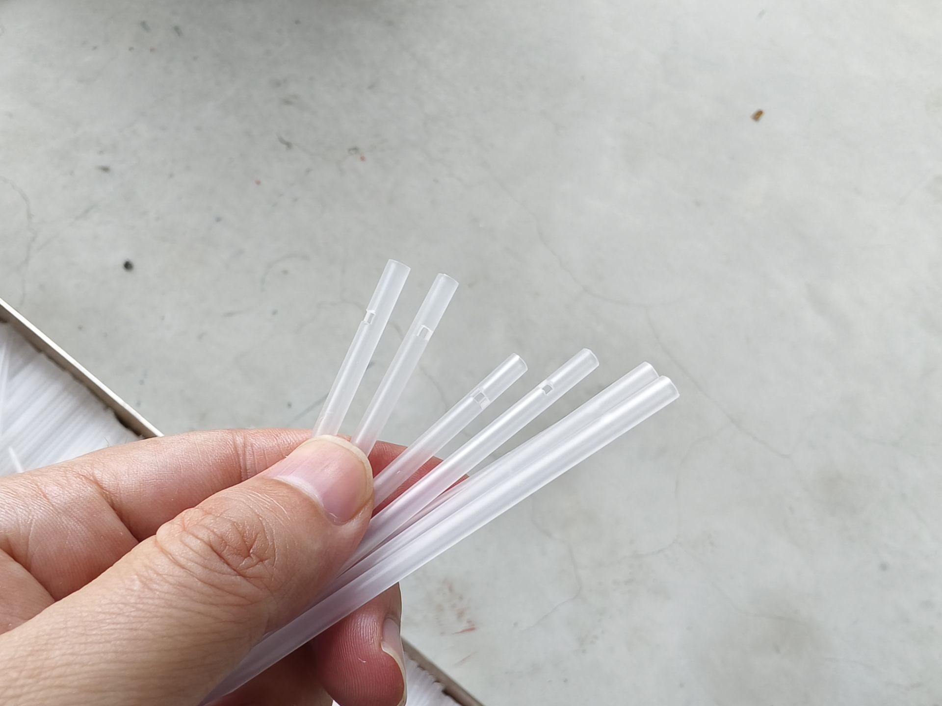 Automatic PP PE PLA Lollipop Candy Stick / Cotton Swab Stick Cotton Buds Plastic Extruder/Production Line/Making Machine