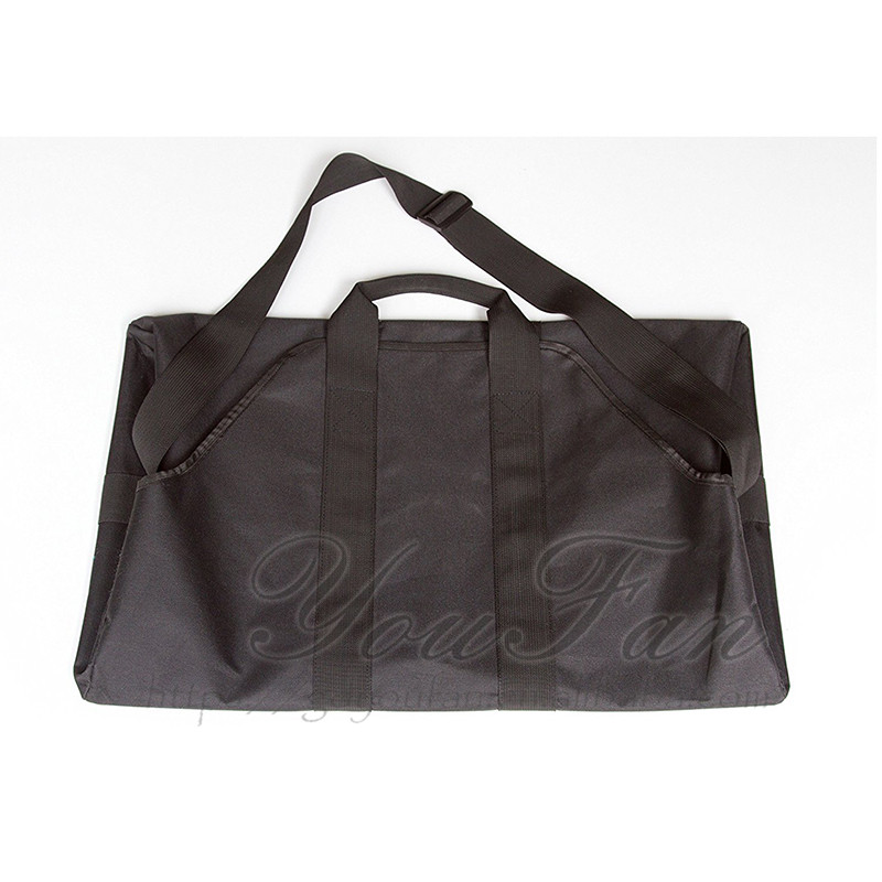Dirt Proof Wood Log Carrier Bag 23x15x10 Inch With Reinforced Hand - Carry Straps