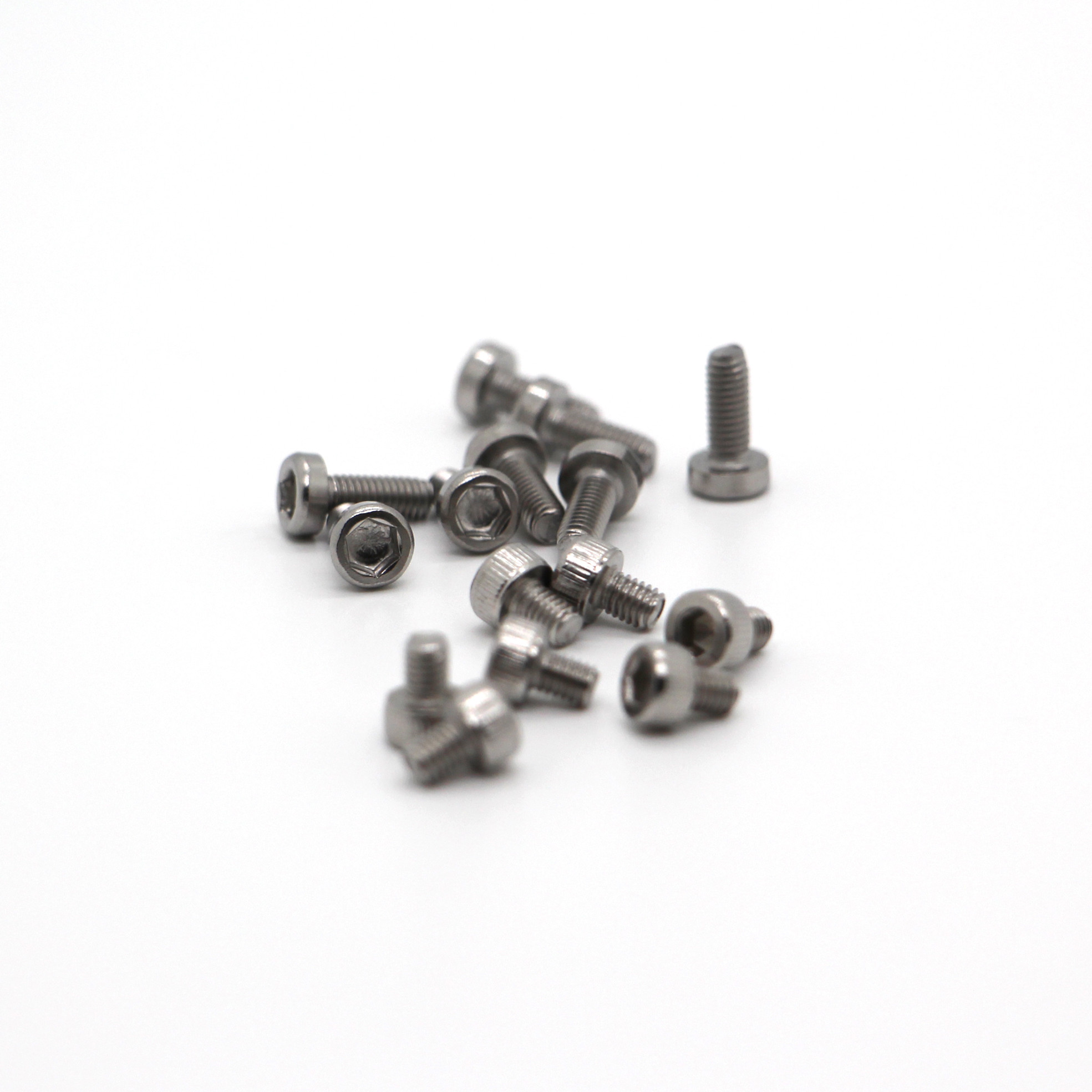 M0.5-M3 High-Temp Resistant Micro Screws Countersunk Head For Aerospace Applications ISO 9001 Certified