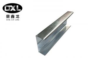Buy cheap Cold Formed Steel C Stud U Channel 0.3mm - 1.5mm Thickness Uniform Material product