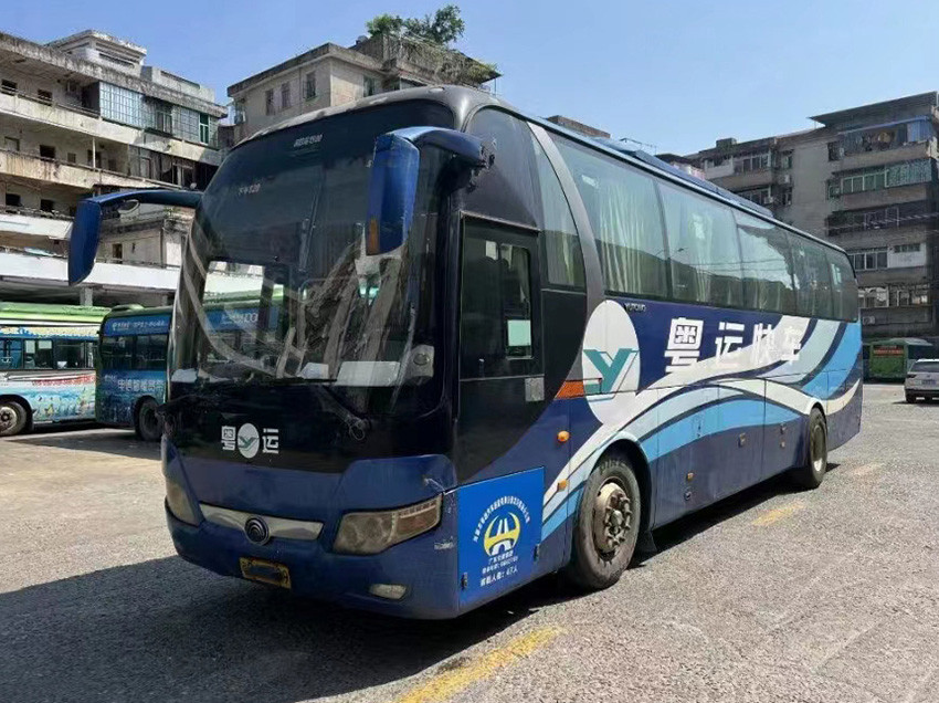 Durable Used Yutong Buses 47 Seats LHD Second Hand Tour Bus with 2 doors