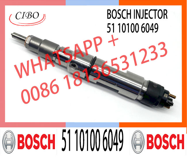 High Quality China Made New 0445120044 1kd diesel fuel injector 0 445 120 044 for OE 51 10100 6049 D 2876 LF12 Diesel En