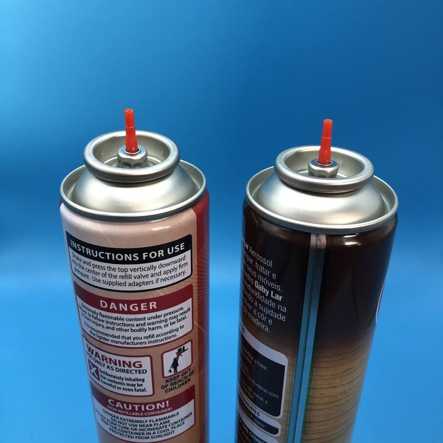 Butane Gas Cartridge Refill Valve - Versatile Refueling Solution for Camping Stoves and Portable Heaters