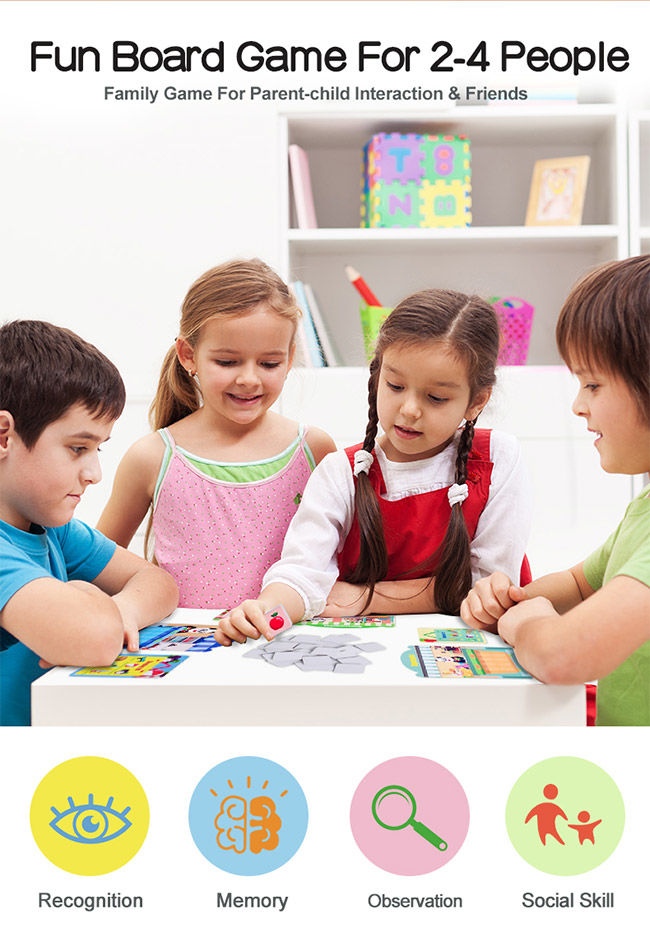 Skills Development Creative Memory Training Games Matching Card Games For Toddlers 0