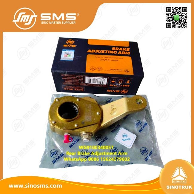 Auto Slack Adjuster WG9100340056 HOWO Truck Parts Manual Slack Adjuster