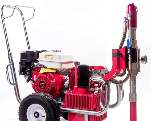 Hydraulic Piston Pump Professional Paint Sprayer / Gas Airless Paint Sprayer