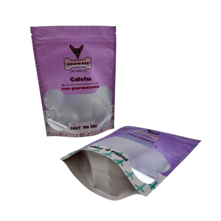 Food Pouch for Pet Food with Zipper Stand Up Zipper Food Packing Pouches