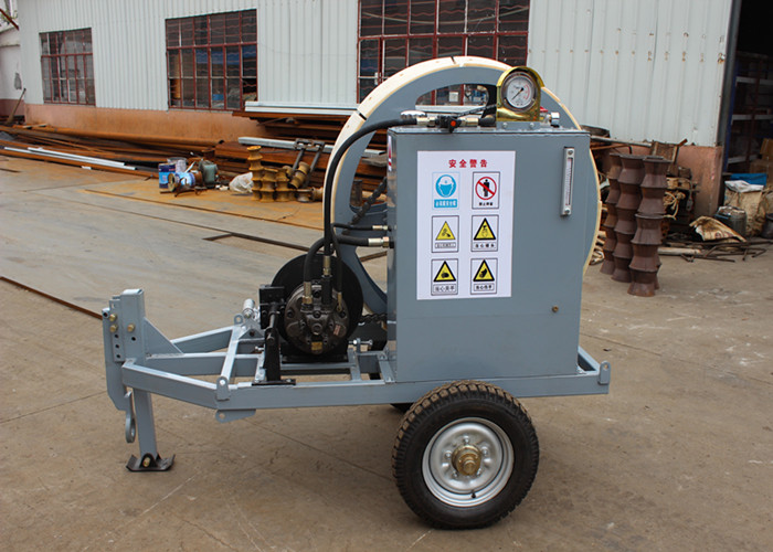 7.5KN Hydraulic Cable Tensioner for Stringing OPGW With 1100 mm Tension Wheel