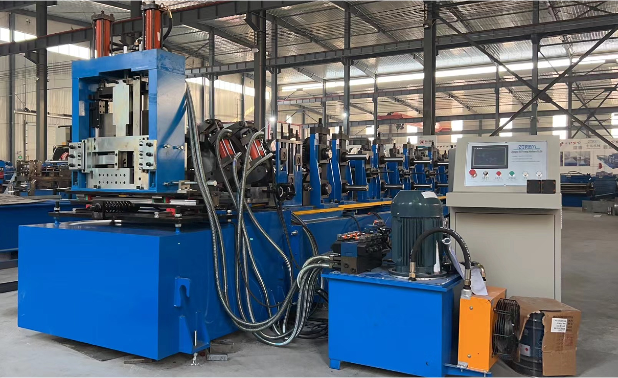 Heavy duty CZ purline machine