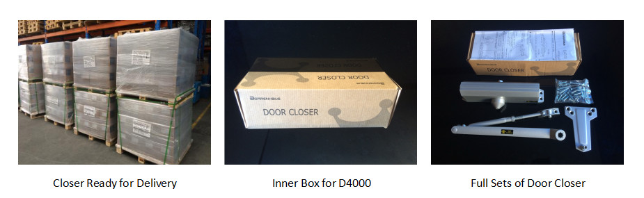 Adjusting Size American Door Closer , Heavy Duty Regular Arm Door Closer