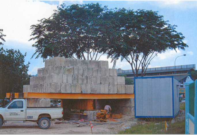Stone Column Pile Quality Static Load Test Equipment For Foundation Bearing Capacity