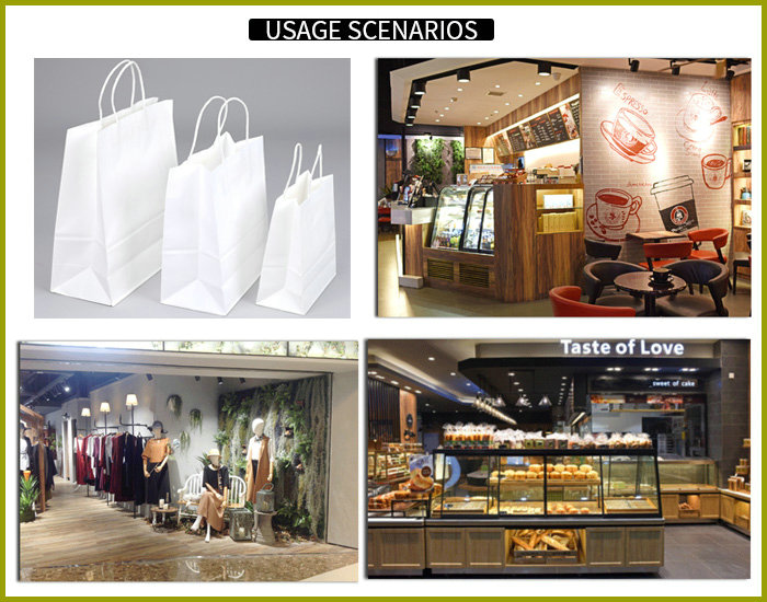 70 - 120gsm White Kraft Paper For Food Bag High Tensile Strength 64 x 90cm