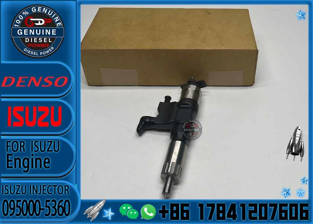 Original Common Rail Fuel Injector 095000-5360 095000-5361 8-97602803-0 8-97602803-1 for Isuzu 7.8L 6HK1 Engine