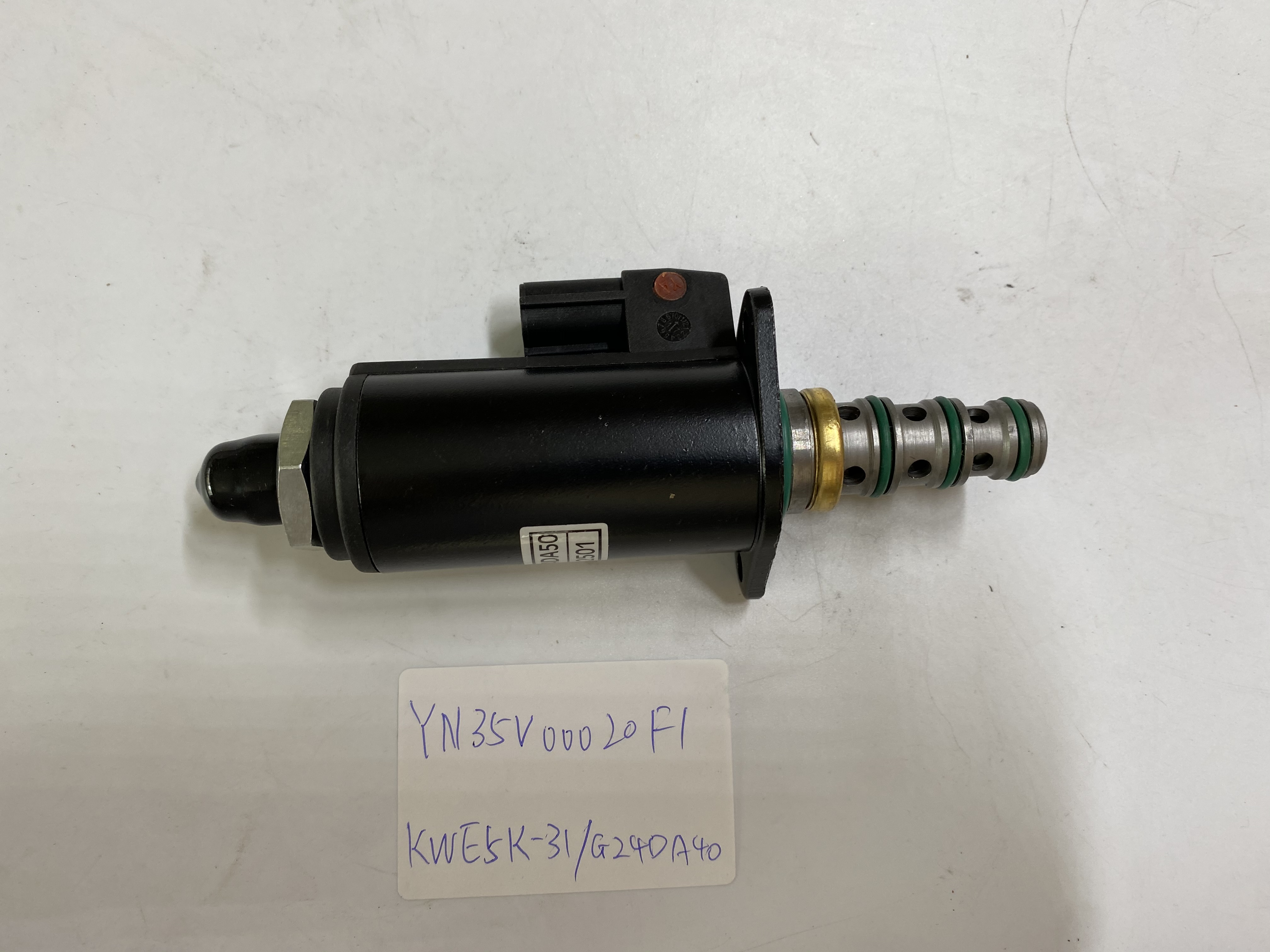 SK200-3 Safety Lock Solenoid Valve YN35V00020F1 KWE5K-31/G24DA40 Excavator OEM Support