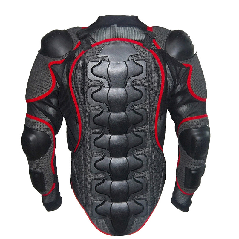 Full Body Motorcycle Armor Motocross Armor racing body protector motorcycle red black color M L XL XXL XXXL size