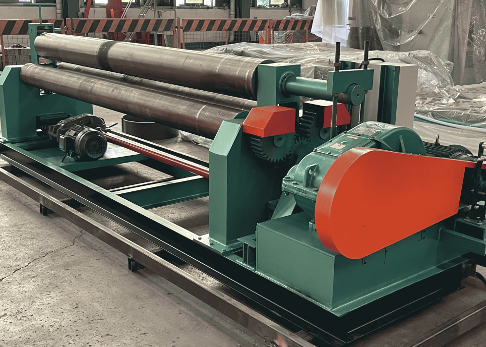 High quality W11-6*1500 6mm Thickness Symmetrical Plate Rolling Machine Mechanical 3 Roller Bending Machine