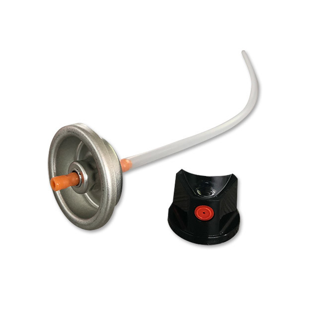 Clear Lacquered Tinplate Mounting Cup Spray Paint Valve for Export to Singapore