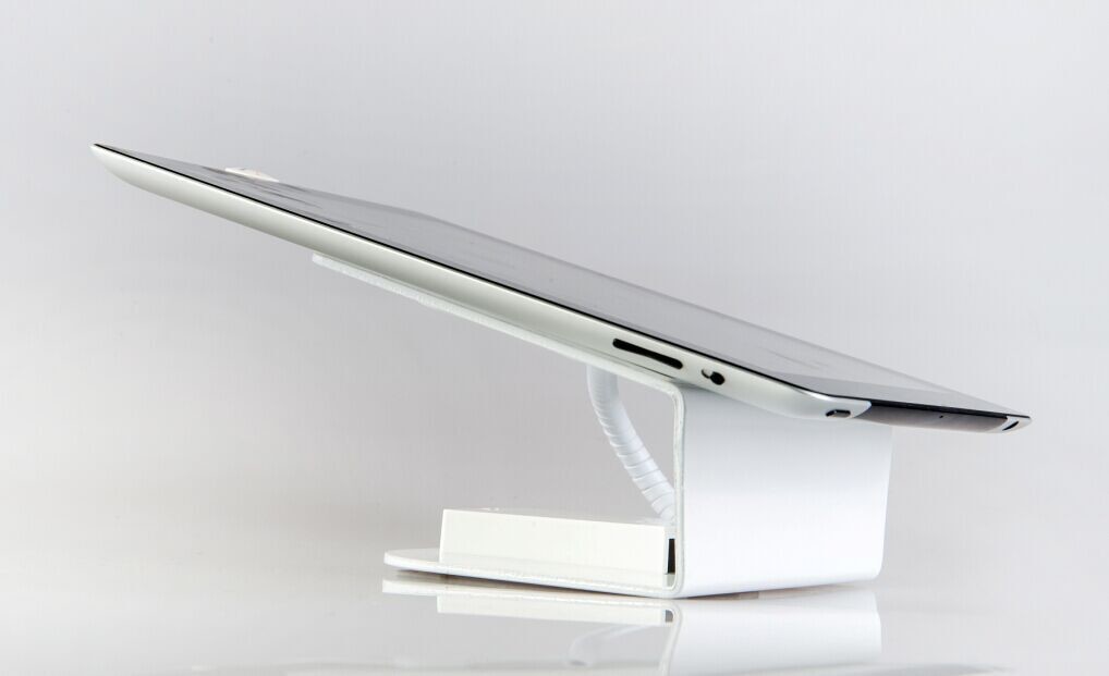 COMER anti-theft cable locking devices display mounting Universal tablet pc shelf for Pad alarm holder